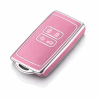 Etui TPU na kluczyk Renault - różowe | model 406