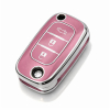 Etui TPU na kluczyk Renault - różowe | model 569