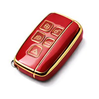 Etui TPU 237 - Land Rover / Jaguar - czerwone