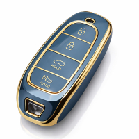 Etui TPU 317 - Hyundai - niebieskie