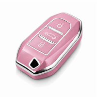 Etui TPU 397 - Citroen / Peugeot - różowe
