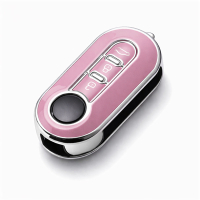 Etui TPU 399 - Fiat - różowe