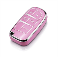 Etui TPU 400 - Chrysler / Dodge / Jeep - różowe