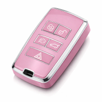 Etui TPU 407 - Land Rover / Jaguar - różowe