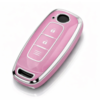 Etui TPU na kluczyk Nissan – różowe | model 450