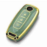 Etui TPU na kluczyk Nissan – zielone | model 451