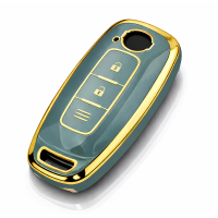 Etui TPU na kluczyk Nissan – niebieskie | model 452