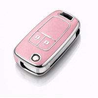Etui TPU na kluczyk Opel – różowe | model 458
