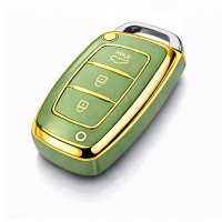 Etui TPU na kluczyk Hyundai – zielone | model 466