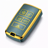 Etui TPU na kluczyk Land Rover / Jaguar – niebieskie | model 471