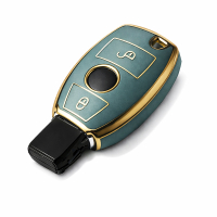 Etui TPU na kluczyk Mercedes – niebieskie | model 477