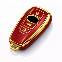 Etui TPU na kluczyk Subaru – czerwone | model 484