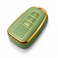 Etui TPU na kluczyk Toyota – zielone | model 490