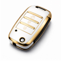 Etui TPU na kluczyk KIA – białe | model 508