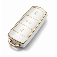 Etui TPU na kluczyk VW – białe | model 523