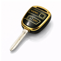 Etui TPU na kluczyk Toyota – czarne | model 529