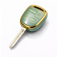 Etui TPU na kluczyk Toyota – zielone | model 532