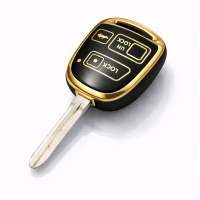 Etui TPU na kluczyk Toyota – czarne | model 534