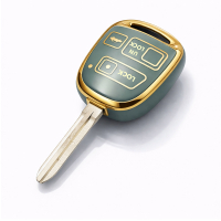 Etui TPU na kluczyk Toyota – zielone | model 535
