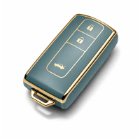 Etui TPU na kluczyk Toyota – niebieskie | model 539
