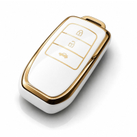 Etui TPU na kluczyk Toyota – białe | model 581 Etui TPU na kluczyk Toyota – białe | model 581