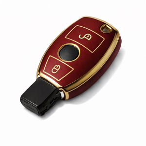 Etui TPU na kluczyk Mercedes – czerwone | model 227