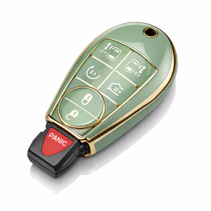 Etui TPU 366 - Chrysler / Dodge / Jeep - zielone
