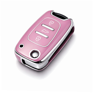 Etui TPU 395 - Hyundai / KIA - różowe