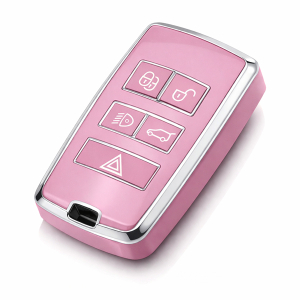 Etui TPU 407 - Land Rover / Jaguar - różowe