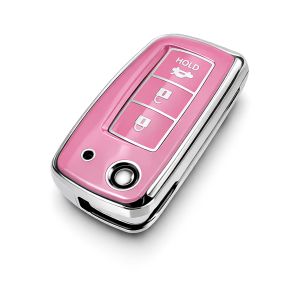 Etui TPU 414 - Nissan - różowe