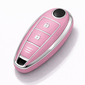 Etui TPU na kluczyk Suzuki – różowe | model 442