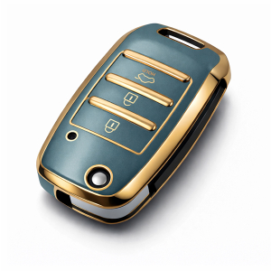 Etui TPU na kluczyk KIA – niebieskie | model 509