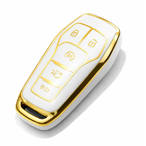 Etui TPU na kluczyk Ford – białe | model 557