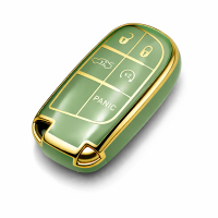 Etui TPU 217 - Chrysler / Dodge / Jeep - zielone