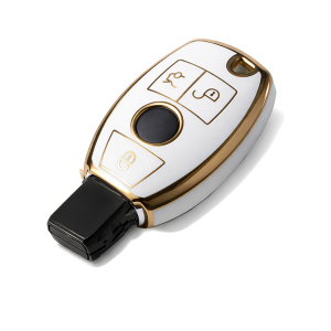 Etui TPU na kluczyk Mercedes – białe | model 024