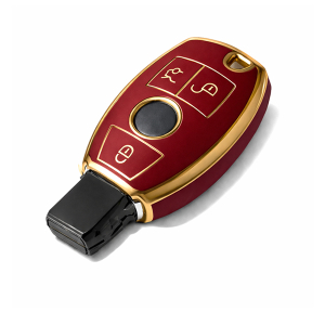 Etui TPU na kluczyk Mercedes – czerwone | model 027