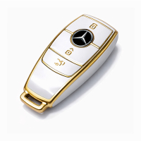 Etui TPU na kluczyk Mercedes – białe | model 029
