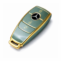 Etui TPU na kluczyk Mercedes – niebieskie | model 030