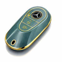 Etui TPU 034 - Mercedes - niebieskie