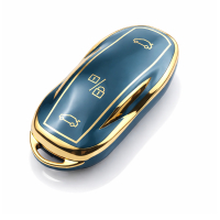Etui TPU 188 - Tesla - niebieskie